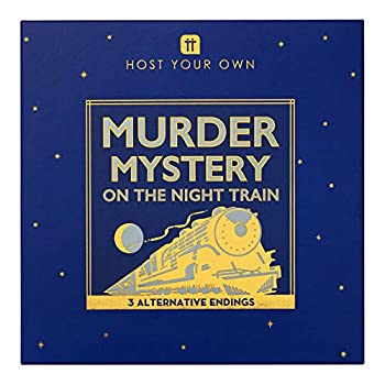 楽天スカイマーケットプラス【中古】【輸入品・未使用】トーキングテーブル 繰り返し使える Murder Mystery on The Train ゲームキット | 自分でゲームの夜を主催 | オリエントエクスプレス 1930年代テ