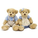 【中古】【輸入品・未使用】Oitscute テディベア かわいいぬいぐるみ カップル ギフト 柔らかいぬいぐるみ 11インチ 2個パック 11inch(28) Dixin130