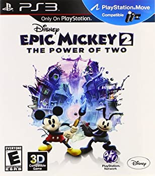 【中古】【輸入品・未使用】Disney Epic Mickey 2 The Power of Two (輸入版:北米) - PS3【メーカー名】Disney Interactive Studios(World)【メーカー型番】712725020279【ブランド名】Disney Interactive Studios(World)【商品説明】Disney Epic Mickey 2 The Power of Two (輸入版:北米) - PS3当店では初期不良に限り、商品到着から7日間は返品を 受付けております。こちらは海外販売用に買取り致しました未使用品です。買取り致しました為、中古扱いとしております。他モールとの併売品の為、完売の際はご連絡致しますのでご了承下さい。速やかにご返金させて頂きます。ご注文からお届けまで1、ご注文⇒ご注文は24時間受け付けております。2、注文確認⇒ご注文後、当店から注文確認メールを送信します。3、配送⇒当店海外倉庫から取り寄せの場合は10〜30日程度でのお届けとなります。国内到着後、発送の際に通知にてご連絡致します。国内倉庫からの場合は3〜7日でのお届けとなります。　※離島、北海道、九州、沖縄は遅れる場合がございます。予めご了承下さい。お電話でのお問合せは少人数で運営の為受け付けておりませんので、メールにてお問合せお願い致します。営業時間　月〜金　10:00〜17:00お客様都合によるご注文後のキャンセル・返品はお受けしておりませんのでご了承下さい。