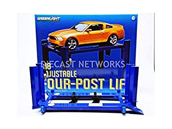 【中古】【輸入品・未使用】1/18 FOUR-POST LIFT (GL018326LIFT)%カンマ%CAR LIFT%カンマ%ダイキャスト%カンマ%ダイキャスト完成品%カンマ%ダイキャスト模型 %カンマ%ミニチュア