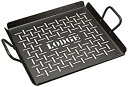 【中古】【輸入品・未使用】Lodge CRSGP12 Pre-Seasoned Carbon Steel Grilling Pan%カンマ% 12-inch b...