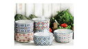 【中古】【輸入品 未使用】Signature HOUSEWARES 【6pc SERVING BOWLS with lids】 ボウル 専用フタ 6ピースセット フタ付き