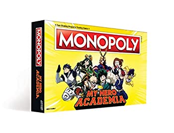 【中古】【輸入品・未使用】Monopoly My Hero Academia ボードゲーム テーマモノポリーボードゲーム カスタムコレクタブルトークン お気に入りのヒーローアカデミアショーに