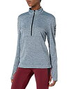 【中古】【輸入品・未使用】Reebok レディース ワンシリーズ 長袖 1/2 ジップ パーカー X-Large グレー