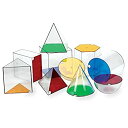【中古】【輸入品・未使用】ラーニング リソーシズ 算数教材 大きい立体図形ブロック 10個セット プラスチック製 LER3208