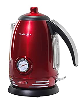 【中古】【輸入品・未使用】Nostalgia RWK150 Retro Series 1.7-Liter Stainless Steel Electric Water..