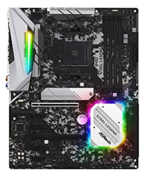 【中古】【輸入品・未使用】ASRock マザーボード B450 Steel Legend AMD Ryzen AM4 対応 B450 ATX マザーボード 【国内正規代理店品】