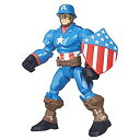 【中古】【輸入品 未使用】Marvel Super Hero Mashers Captain America Action Figure 2