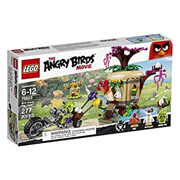 LEGO Angry Birds 75823 Bird Island Egg Heist Building Kit 6137894 
