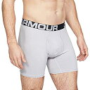 【中古】【輸入品・未使用】Under Armour チャージドコットン 6インチ アンダーウェア 3枚パック メンズ モッドグレー ミディアムヘザー S