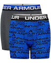 【中古】【輸入品・未使用】Under Armour ボーイズ パフォーマンスボクサーブリーフ 2枚パック X-Large