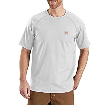 yÁzyAiEgpzCarhartt Men's Flame Resistant Force Short Sleeve T Shirt%J}% Light Gray%J}% 2X-Large