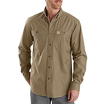 【中古】【輸入品・未使用】Carhartt Men's Tall Big &amp; Tall Rugged Flex Rigby Long Sleeve Work Shirt