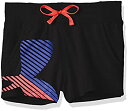 【中古】【輸入品・未使用】Under Armour ガールズ スレッドボーン テリーショーツ M ブラック