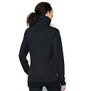 【中古】【輸入品・未使用】Under Armour Women's Spring Terry Jacket Black/Silver SM (US 4-6)