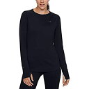 【中古】【輸入品・未使用】Under Armour Outerwear Women's Packaged Base 4.0 Crew%カンマ% Black (0...