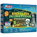 【中古】【輸入品 未使用】Playz Ridiculous Inventions Science Kits for Kids - Energy カンマ Electricity Magnetic Experiments Set - Build Electric Circuits カンマ M