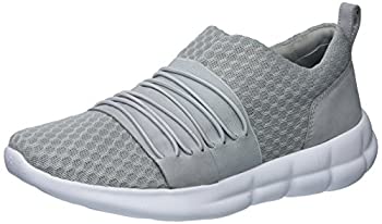 【中古】【輸入品・未使用】Under Armour Women's Slouchy Slip Sneaker%カンマ% Overcast Gray (104)/White%カンマ% 8