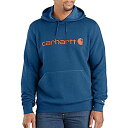 【中古】【輸入品・未使用】Carhartt メンズ Force Delmont シグネチャー グラフィック フード付きスウェットシャツ US サイズ: Larg...