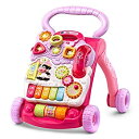 【中古】【輸入品・未使用】VTechシットトゥスタンドラーニングウォーカー(フラストレーションフリーパッケージ)、ピンク