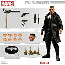 【中古】【輸入品 未使用】Mezco One : 12 Collective : Netflix Punisher Marvel アクションフィギュア Mezco メズコ パニッシャー