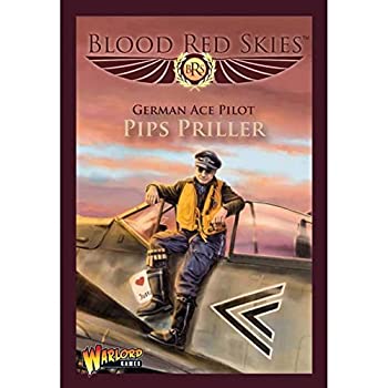 【中古】【輸入品・未使用】Blood Red Skies German Ace Pilot Josef 'Pips' Priller 1:200 FW 190 WWI..
