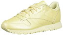 【中古】【輸入品・未使用】Reebok レディース クラシック レザー スニーカー%カンマ% ミドルウォッシュイエロー。%カンマ% 11