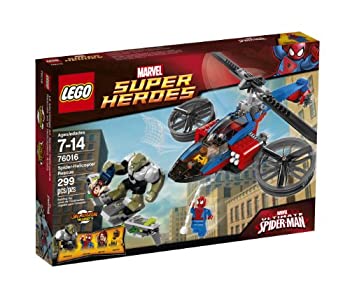 【中古】【輸入品・未使用】LEGO: Super Heroes: Spider-Helicopter Rescue