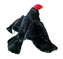 【中古】【輸入品・未使用】ADORE 23インチ Reaper the Turkey Vulture ぬいぐるみ ウォールトイ 壁取り付け