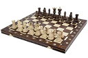 【中古】【輸入品・未使用】ポーランド製 大盤木製チェスセット53cmチェス盤チェス駒セット Poland wood chess