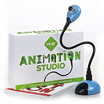 【中古】【輸入品・未使用】HUE Animation Studio ストップモーション・アニメーション・セット コマ撮りソフト・カメラ付き（Windows対応） (ブルー)