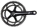 【中古】【輸入品・未使用】Campagnolo Athenaブラックpower-torque 11速度ダブル標準39?/ 52?Crankset 172.5?MM