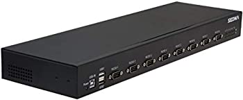 【中古】【輸入品・未使用】SEDNA - USB - 8ポートシリアルハブ USB 2.0ポート2個付き - Comポート保持 - 1U 19インチラックマウント 【中古】【輸入品・未使用】SEDNA - USB - 8ポートシリアルハブ USB 2.0ポート2個付き - Comポート保持 - 1U 19インチラックマウント