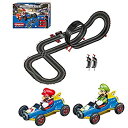【中古】【輸入品・未使用】Carrera GO!!! 1:43スケールアナログ電気スロットカーレーシングトラックセット。車2台とコントローラー2台付き。 200...