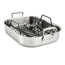 【中古】【輸入品・未使用】All-Clad ステンレス製ロースター 小 ラック付き 調理器具 E752S264 食洗機可、シルバー L シルバー 2100095...