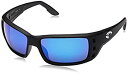 【中古】【輸入品・未使用】COSTA DEL MAR PERMIT BLACK POLARIZED BLUE MIRROR 580G SUNGLASSES