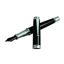 【中古】【輸入品・未使用】Monteverde Invincia デラックスクロームトリム太字万年筆 - MV41291B