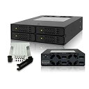 【中古】【輸入品・未使用】Icy Dock MB994SP-4SB-1 4イン1 SATAホットスワップレイドケージ