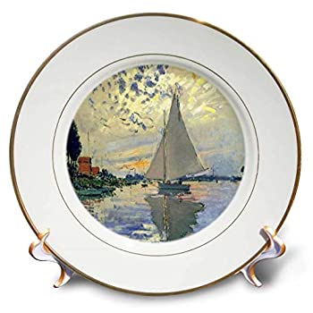 【中古】【輸入品・未使用】フローレン???モネビンテージアート???印刷のMonet Paintingヨットat Le Pe..