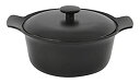 【中古】【輸入品・未使用】Berghoff Ron Covered Stockpot Cast Iron 10?%ダブルクォーテ% 4.4qt withのワイド...