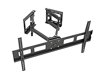 Monoprice Monoprice Cornerstone Series Corner Friendly Full-Motion Articulating TV Wall Mount Bracket For LED TVs 37in to 63in%カンマ% Max