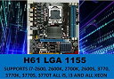 【中古】【輸入品・未使用】L@@K GAMEPOWER H61 マザーボード LGA 1155 MATX DDR3 i7-2600%カンマ% 2600K%カンマ...