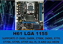 【中古】【輸入品 未使用】L@@K GAMEPOWER H61 マザーボード LGA 1155 MATX DDR3 i7-2600 カンマ 2600K カンマ 2700K カンマ 2600S カンマ 3770 カンマ 3770K カンマ 3770S カンマ 3770T