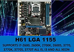 【中古】【輸入品・未使用】L@@K GAMEPOWER H61 マザーボード LGA 1155 MATX DDR3 i7-2600%カンマ% 2600K%カンマ% 2700K%カンマ% 2600S%カンマ% 3770%カンマ% 3770K%カンマ% 3770S%カンマ% 3770T