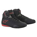 【中古】【輸入品・未使用】Sektor Vented Motorcycle Street Road Riding Shoe 10.5 ブラック 2515618-131-105