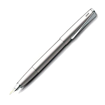 【中古】【輸入品 未使用】LAMY Studio パラジウム 太字 万年筆 (L68B)