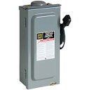 【中古】【輸入品・未使用】Square D by Schneider Electric D322NRB 60-Amp 240-Volt Three-Pole O...