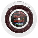 【中古】【輸入品・未使用】YONEX ポリツアー スピンG 125 テニスリールストリング (ダークレッド)