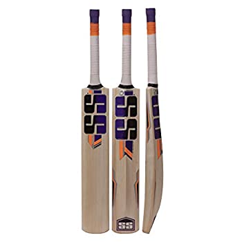 【中古】【輸入品・未使用】(Short Handle%カンマ% Cannon) - SS Kashmir Willow Leather Ball Cricket..