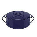 【中古】【輸入品・未使用】Dansk Blue Kobenstyle ミッドナイト 4クォート キャセロール 6ポンド